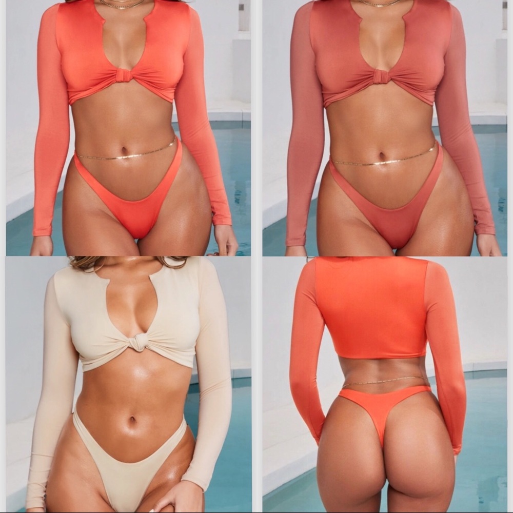 SOLD OUT ‼️‼️ Long sleeve two piece bikini